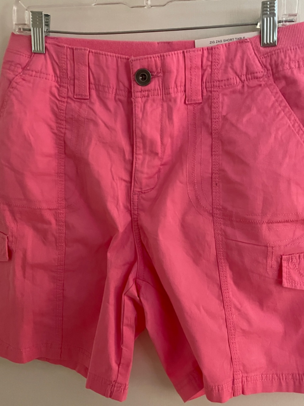 Style & Co. Pink Stilleto Cargo Shorts NWT